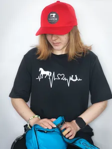 Triko kardio koně černé